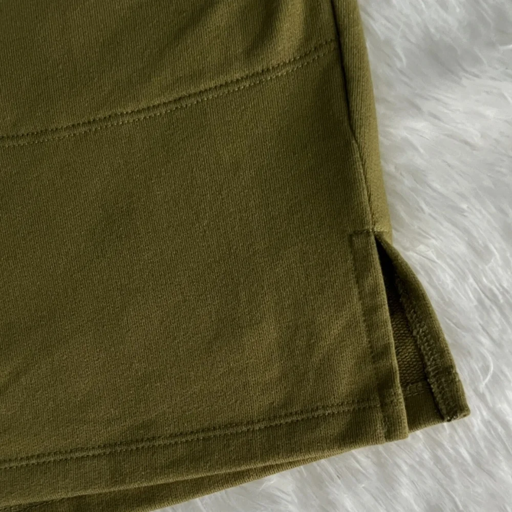 Ava & Viv Plus Shorts Sz 2X Elastic Waist Pockets High Rise Olive Green